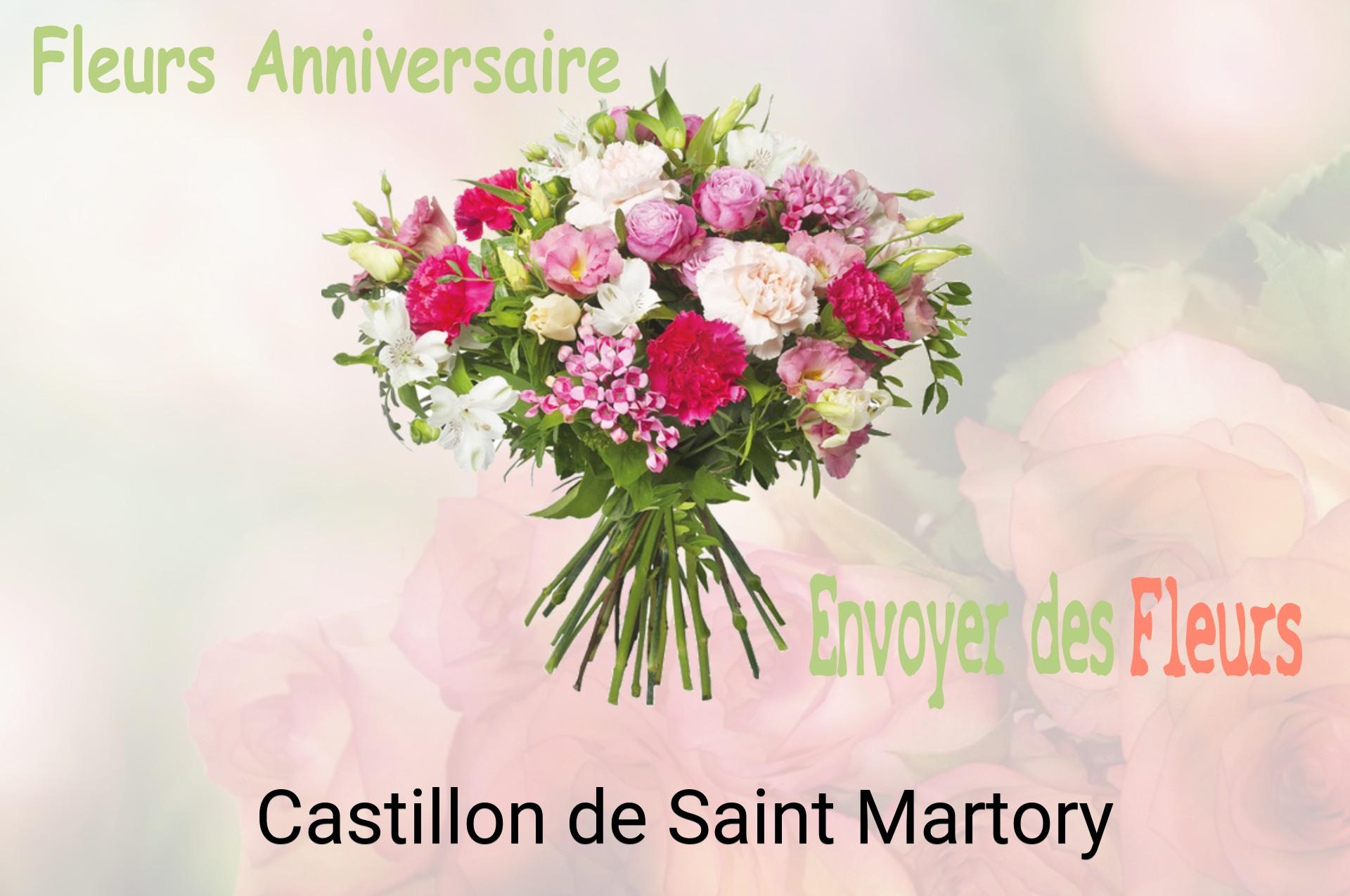 Bouquet de fleurs d’anniversaire livré à Castillon-de-Saint-Martory